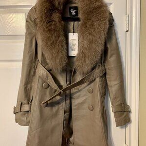 Vero Moda sheepskin coat